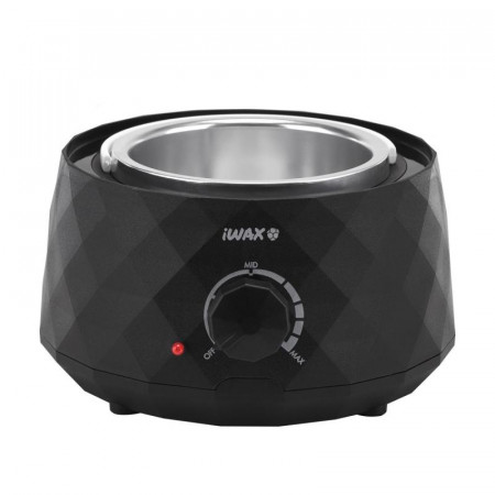 Ohrievač depilačného vosku iWax Diamond 400 ml 100W čierny