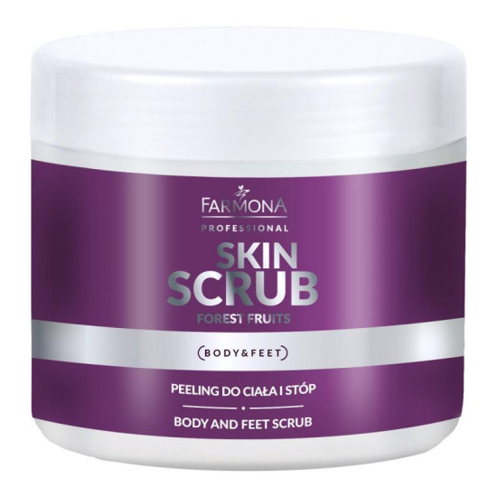 Farmona peeling na telo a nohy Skin scrub Forest fruits 500 g Farmona peeling na telo a nohy Skin scrub Forest fruits 500 g