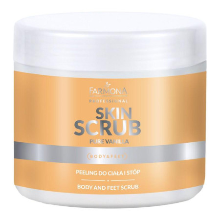 Farmona peeling na telo a nohy Skin scrub Pure vanilla 500 g