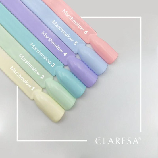 Claresa Hybridný gél lak na nechty Marshmallow 6, 5 g Claresa Hybridný gél lak na nechty Marshmallow 6, 5 g