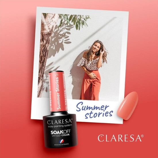 Claresa gél lak na nechty Summer stories 5 5 g