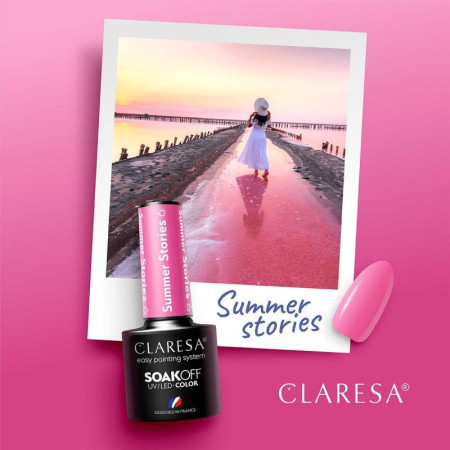 Claresa gél lak na nechty Summer stories 6 5 g