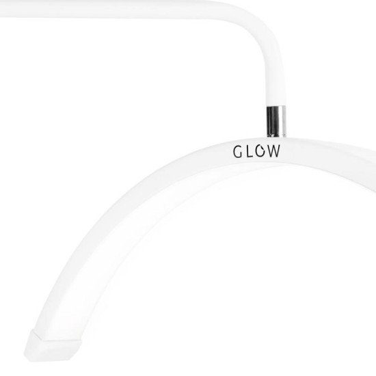 Kozmetická lampa Glow MX 6 na predlžovanie rias a tetovanie, biela