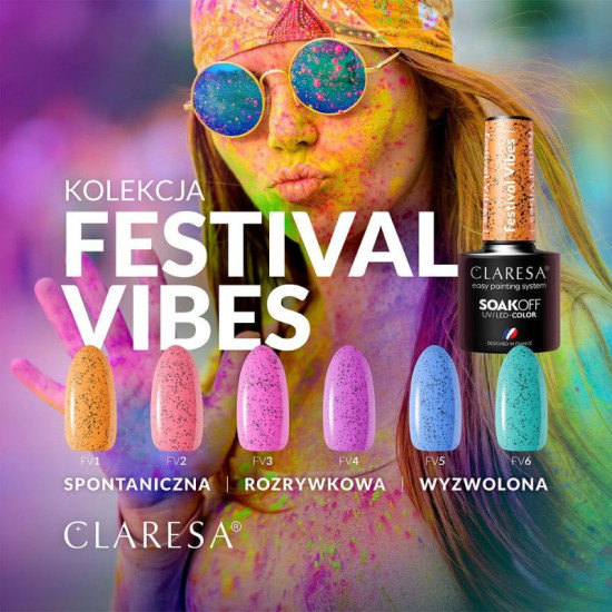 Claresa gél lak na nechty Festival vibes nr. 4 5 g