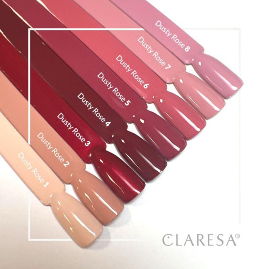 Claresa gél lak na nechty Dusty rose nr. 2 5 g