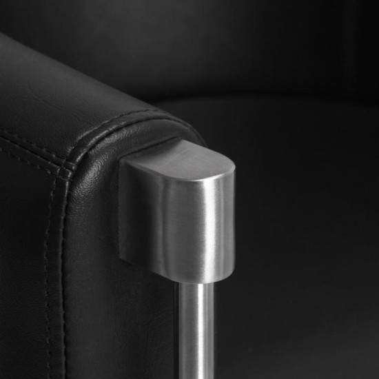 Kadernícke kreslo Gabbiano čierne Kadernícke kreslo Gabbiano čierne