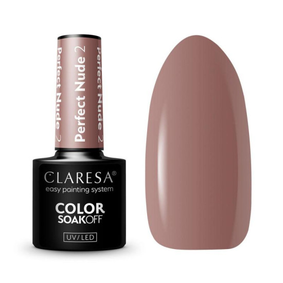 Claresa gél lak na nechty Perfect nude 2 5 g