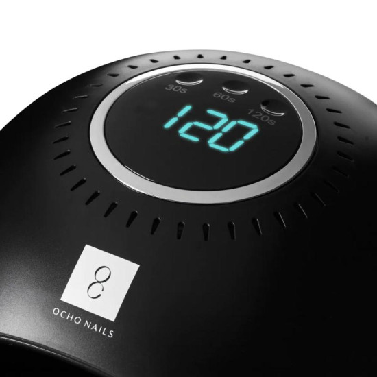 UV LED Lampa na nechty Ocho Nails 8 U1, čierna 84W
