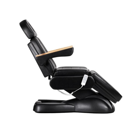 Elektrické kozmetické kreslo Sillon Lux 273B 3 motorové čierne