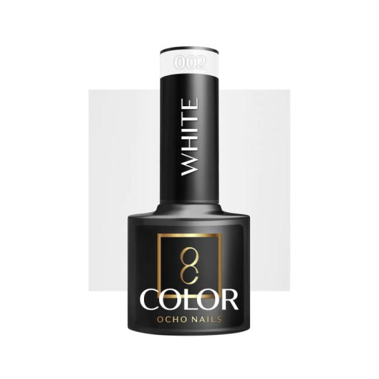 Ocho Nails Hybridný gél lak na nechty biely 001 5g Ocho Nails Hybridný gél lak na nechty biely 001 5g