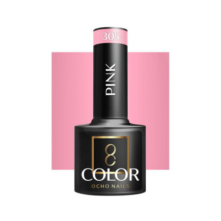 OCHO NAILS Hybridný lak ružový 305 -5 g