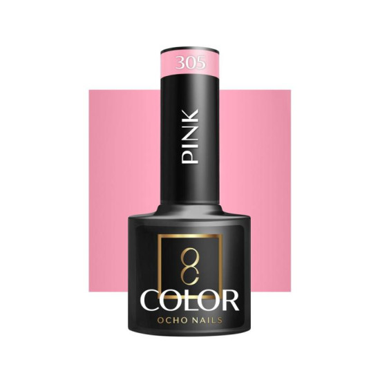 OCHO NAILS Hybridný lak ružový 305 -5 g OCHO NAILS Hybridný lak ružový 305 -5 g