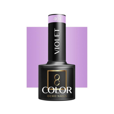 OCHO NAILS Hybridný fialový lak 401, 5 g