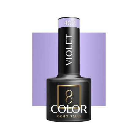 OCHO NAILS Hybridný lak fialový 402, 5 g