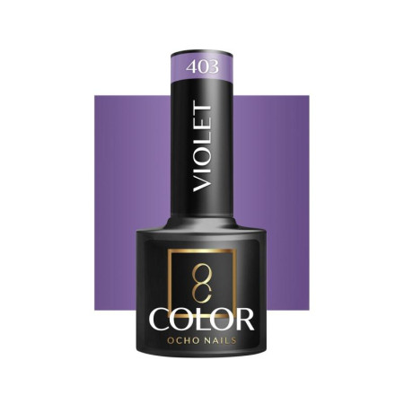 OCHO NAILS Hybridný lak fialový 403, 5 g