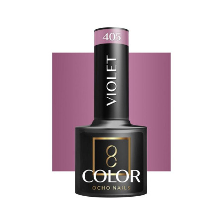 OCHO NAILS Hybridný lak fialový 405, 5 g