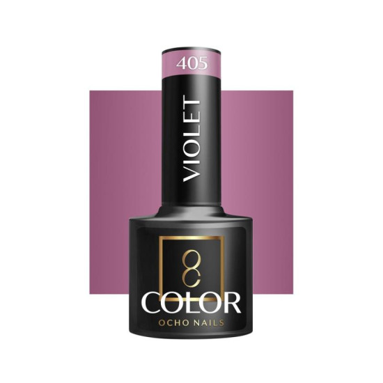 OCHO NAILS Hybridný lak fialový 405, 5 g OCHO NAILS Hybridný lak fialový 405, 5 g
