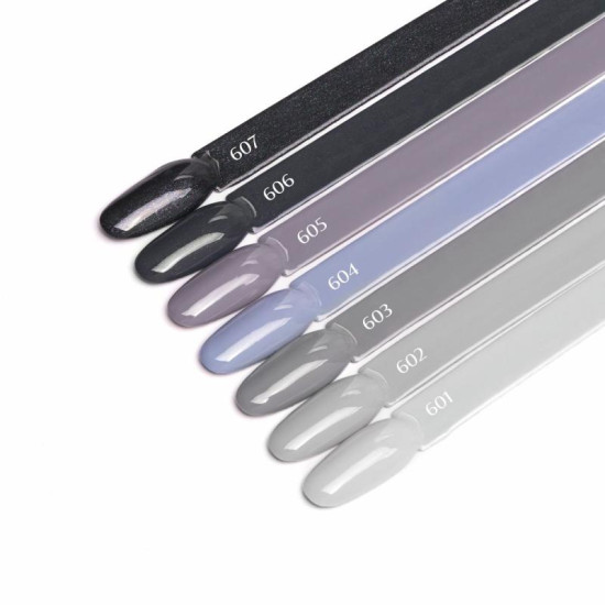 OCHO NAILS Hybridný lak na nechty  šedý 607, 5 g