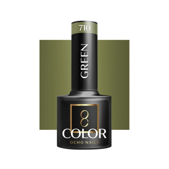 OCHO NAILS gél lak na nechty Green 710, 5 g OCHO NAILS gél lak na nechty Green 710, 5 g