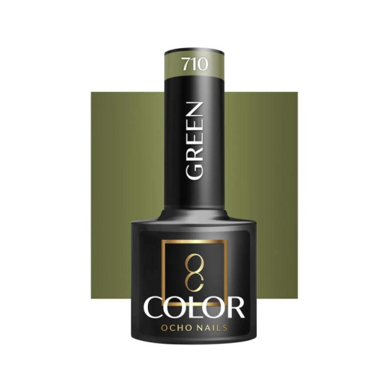 OCHO NAILS gél lak na nechty Green 710, 5 g OCHO NAILS gél lak na nechty Green 710, 5 g