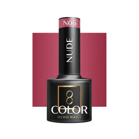 Ocho Nails Hybridný gél lak na nechty Nude N06 5 g