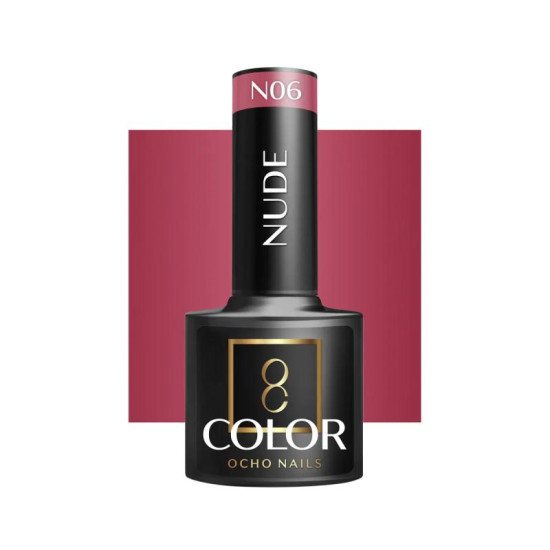 Ocho Nails Hybridný gél lak na nechty Nude N06 5 g Ocho Nails Hybridný gél lak na nechty Nude N06 5 g