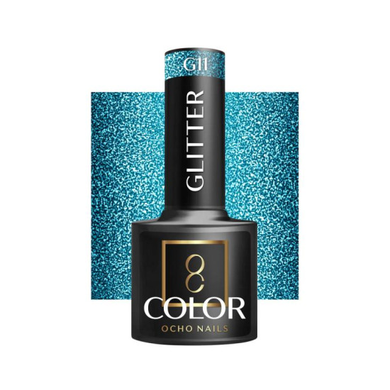 Ocho Nails Gél lak na nechty Glitter G 11, 5 g
