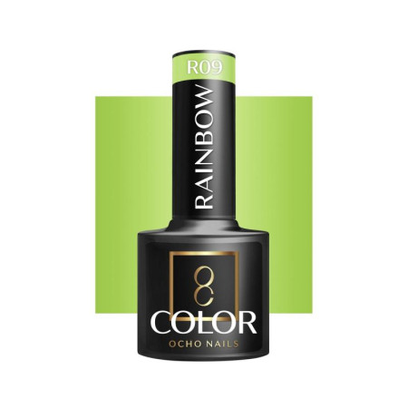 OCHO NAILS Hybridný lak duhový R09 - 5 g