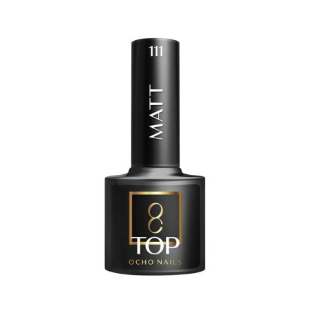 Ocho Nails vrchný top gél na nechty Matt no wipe 111 5g