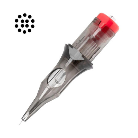 Cartridge na tetovanie El Cartel V2 0,30 mm 14 RL Long Taper 10 ks