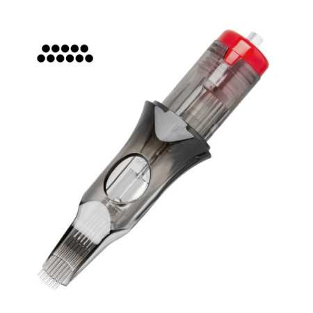 Cartridge na tetovanie El Cartel V2 0,25 mm 11 RM Long Taper