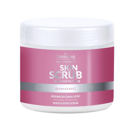 Farmona Skin Scrub mandľový peeling na telo a chodidlá 500g