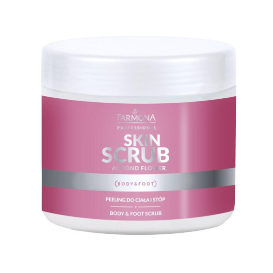 Farmona Skin Scrub mandľový peeling na telo a chodidlá 500g