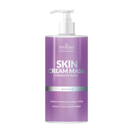 Farmona Skin Cream Mask aromatická slivková krémová maska na telo a chodidlá