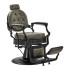 Barberské kreslo Gabbiano President Old Leather zelené
