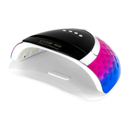 Lampa na nechty UV LED Glow YC57 RN modro ružová 268W