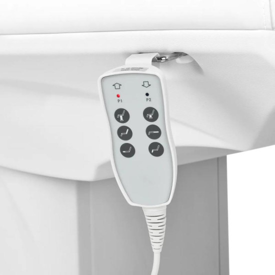 Kozmetické elektrické kreslo Azzurro 891 biele Kozmetické elektrické kreslo Azzurro 891 biele