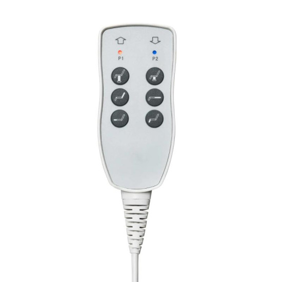Kozmetické elektrické kreslo Azzurro 891 biele Kozmetické elektrické kreslo Azzurro 891 biele