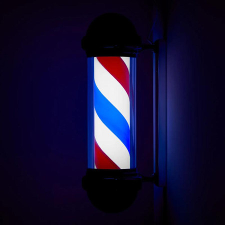 Svetelná reklama Barbershop BB-02 čierna veľká