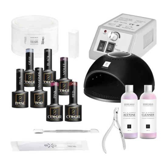 Hybridná sada na nechty Ocho Nails nr. 2 Hybridná sada na nechty Ocho Nails nr. 2