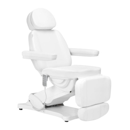 Elektrické kozmetické kreslo Sillon Classic 4-motorové s kolískou biele