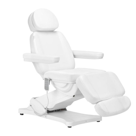 Elektrické kozmetické kreslo Sillon Classic 4-motorové s kolískou biele