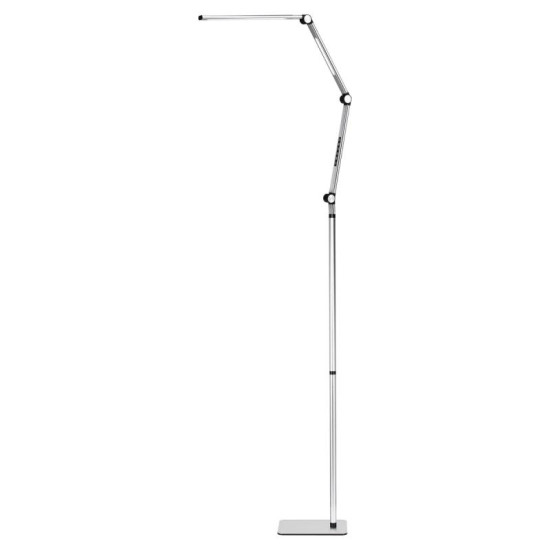 Terapeutická LED lampa Yoga 22W strieborná