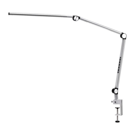 Terapeutická LED lampa Yoga 22W strieborná