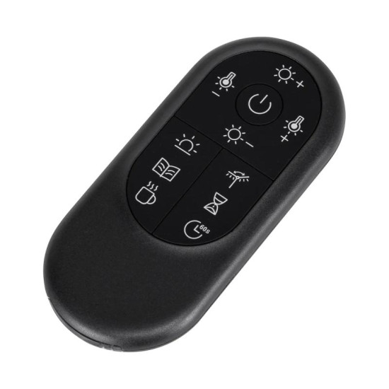 Terapeutická LED lampa Yoga 22W strieborná