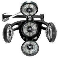 Kadernícky infrazón Gabbiano GD-505W na stenu čierny