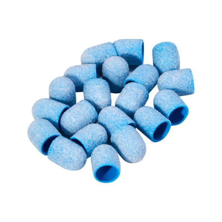 Exo brúsne kotúčiky Hard Cup stredné modré 10mm /80 20ks