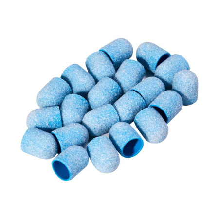 Exo brúsne kotúčiky Hard Cup stredné modré 13mm /60 20ks