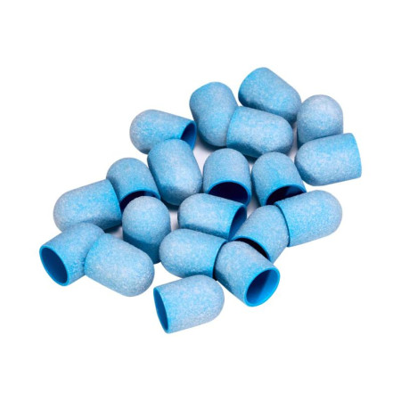 Exo brúsne kotúčiky Hard Cup stredné modré 13mm /150 20ks