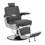 Kadernícke kreslo Hair System BM88066 šedé